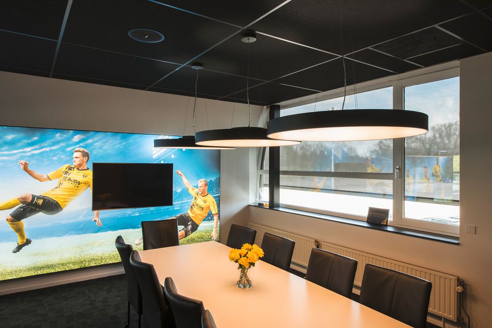 LED-Deckenleuchte SLV MEDO PRO 90 75W 9700lm 930/940 IP50 DALI Ø900mm schwarz