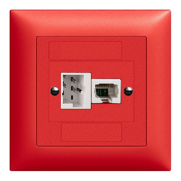 UP-Dose xDSL RJ45/TT83 berry ITplus EDIZIOdue mit Filter