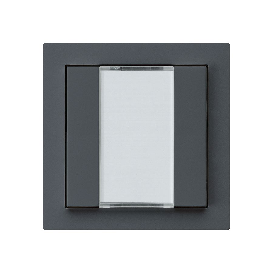 Poussoir ENC kallysto A KNX 2× s/e-link anthracite