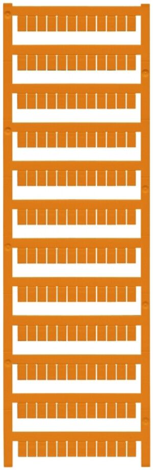 Klemmenmarkierer Weidmüller MultiCard WS 8×5mm PA66 orange