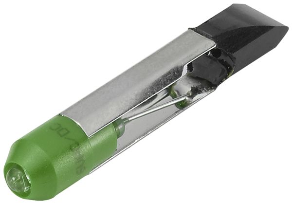 Single-LED T6,8 48V 4/8mA für EAO02/03, grün