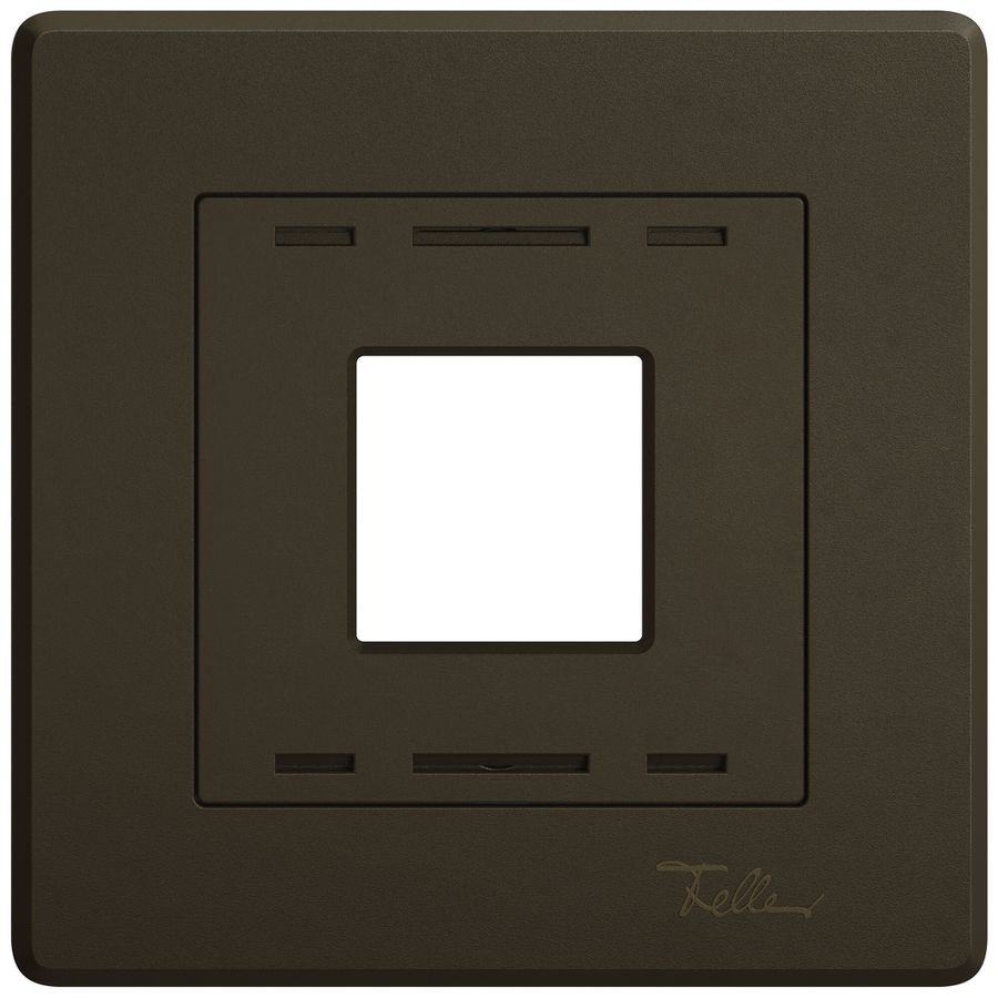 UP-Abdeckset EDIZIO.liv Wiser SNAPFIX® Thermostat umbra