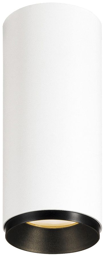 Plafonnier LED SLV NUMINOS S DALI 11W 985lm 2700K 36° Ø65×162mm blanc