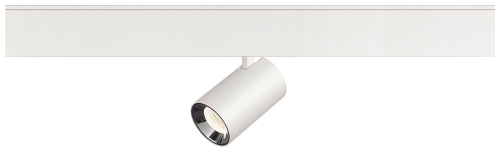 Spot LED SLV NUMINOS XS 1×8.7W 730lm 940 40° DALI 48V AD Ø50mm bianco/argento