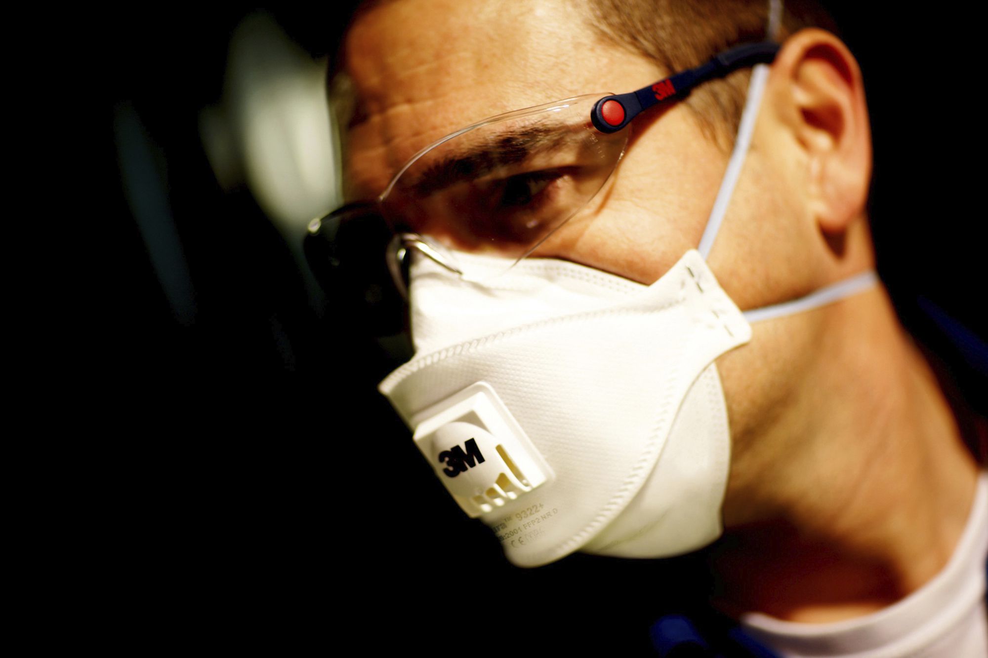 Schutzmaske 3M Aura 9322+ Klasse FFP2 NR D