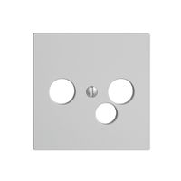 Frontplatte EDIZIOdue hellgrau für R/TV/NET