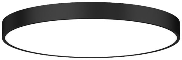 LED-Deckenleuchte DOTLUX DISCugr 40W 4920lm 830/835/840 IP40 DALI Ø400mm schwarz