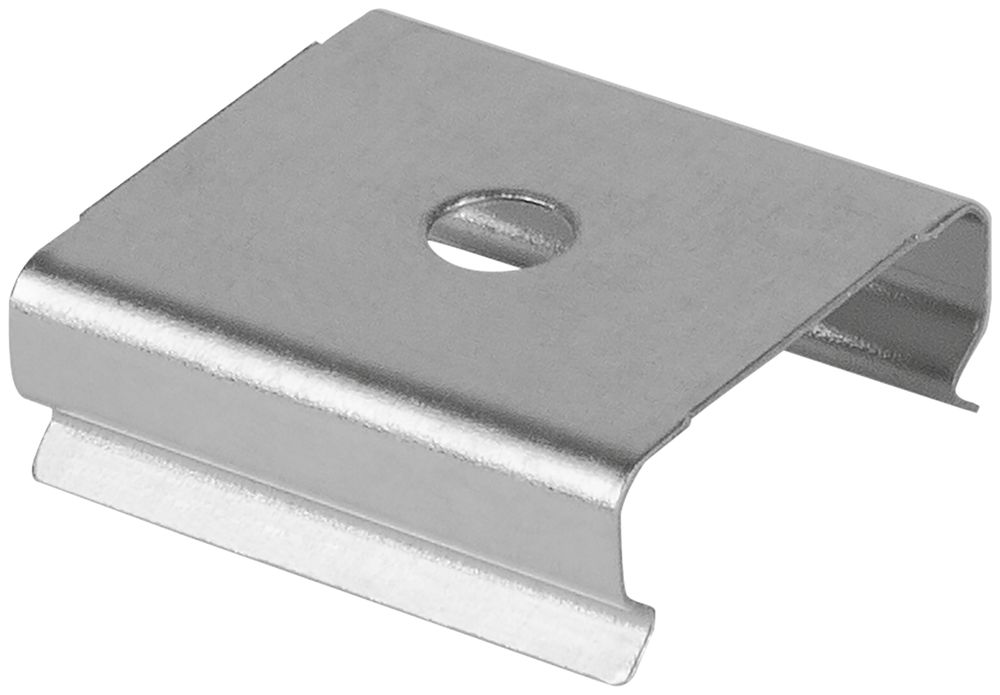 Montageclip 2er Set LDV PF02/MB, zu U-Profil PF02, silber