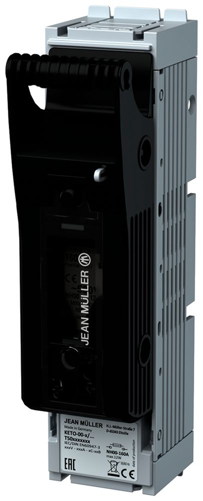 Coupe-circuit sectionneur HPC KETO-00-1/F VE2 HPC000 HPC00 690V 160A 120kA 1