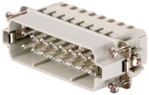 Stifteinsatz Weidmüller HDC HA 250V 16A 16L Zugfederanschluss Gr.5
