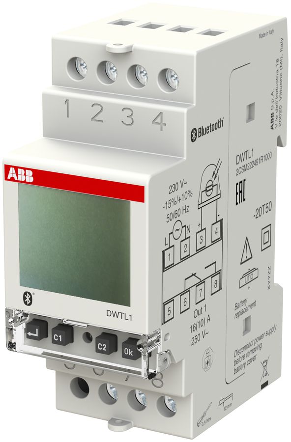 Timer settimanale AMD digitale ABB DWTL1 1 canale
