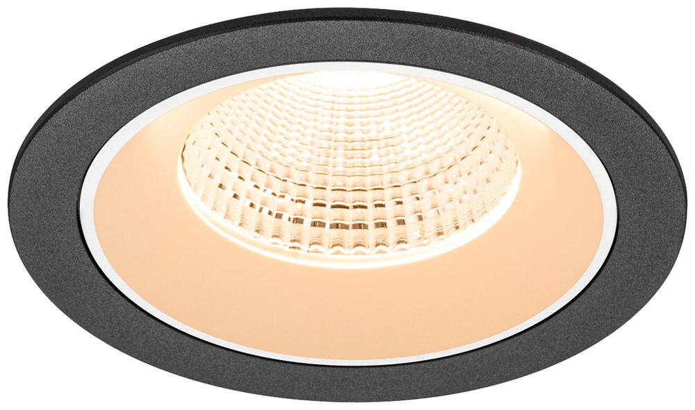 LED-Downlight SLV NUMINOS L 17W 2400lm 2700K WB DALI Ø130×85mm sz/ws