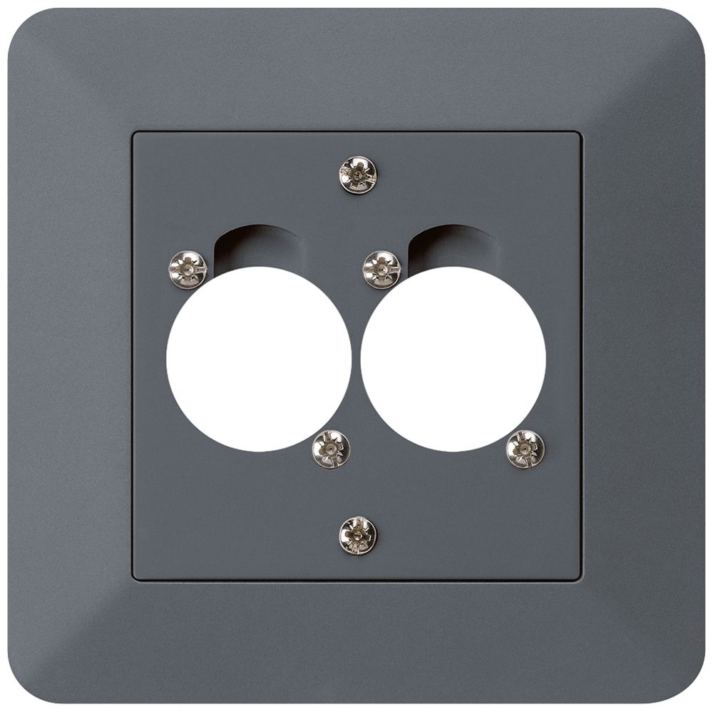 Kit di montaggio INC per 2 XLR kallysto.trend antracite