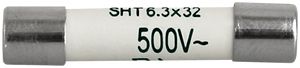 Apparatesicherung träge 4A 500V 6.3×32mm Keramik