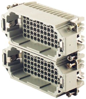 Inserto maschio Weidmüller HDC HDD 73-144 250V 10A 72L a crimpare grd.6