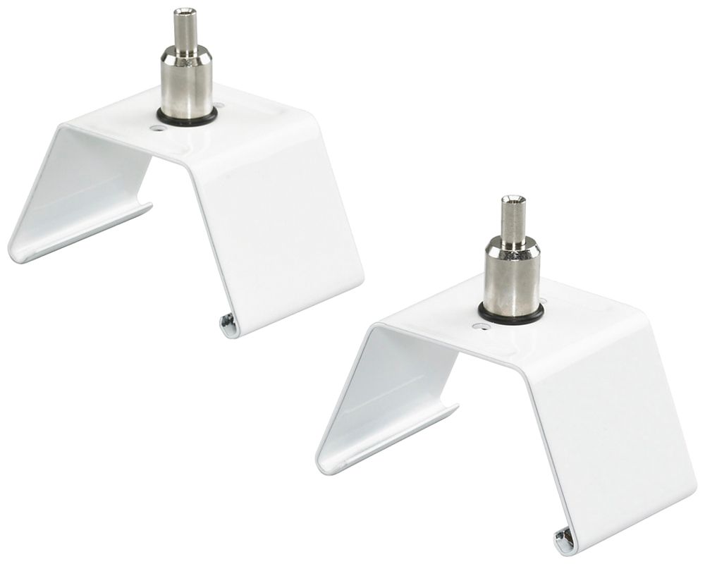 Abhängehalterung CoreLine 40×67×62mm Stahl weiss 5 Stk