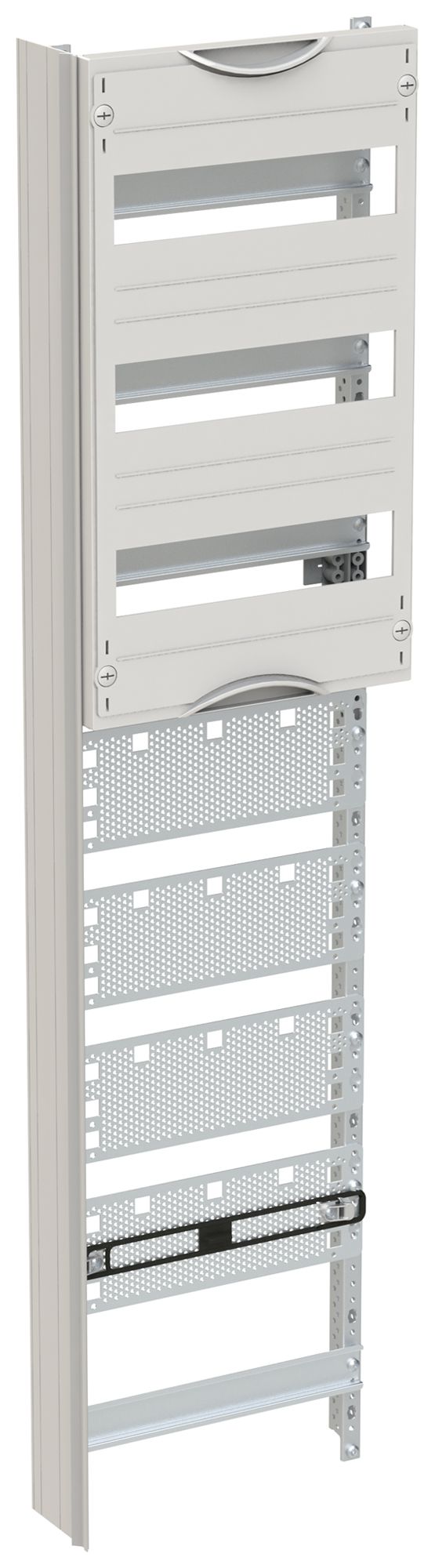 Panello media ComfortLine 7 file 36UM 3 file DIN 1050×250×78mm