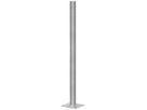 Poteau de montage Scame LIBERA double face Ø80×1500mm acier gris