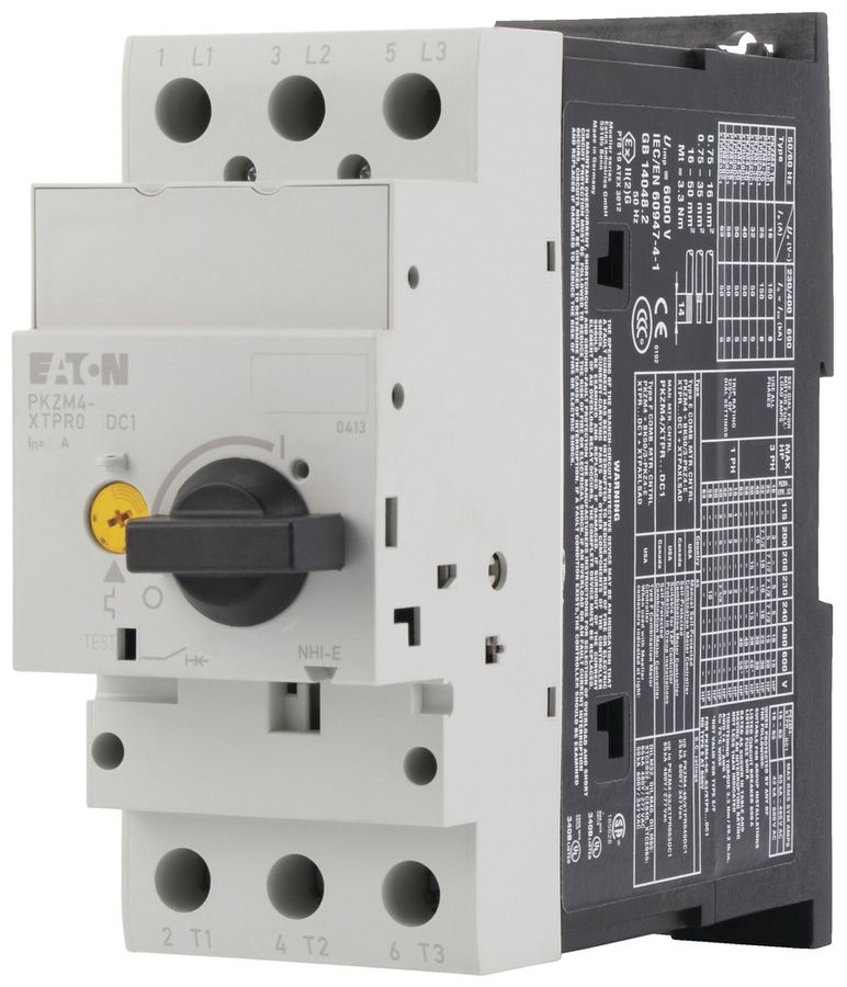 Disjoncteur moteur Eaton PKZM4-58 50…58A 899A 3P 0…690V 50kA IP20