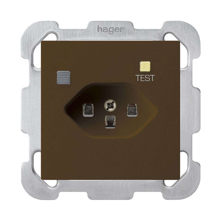 UP-Steckdose kallysto B T23 FI 30mA braun