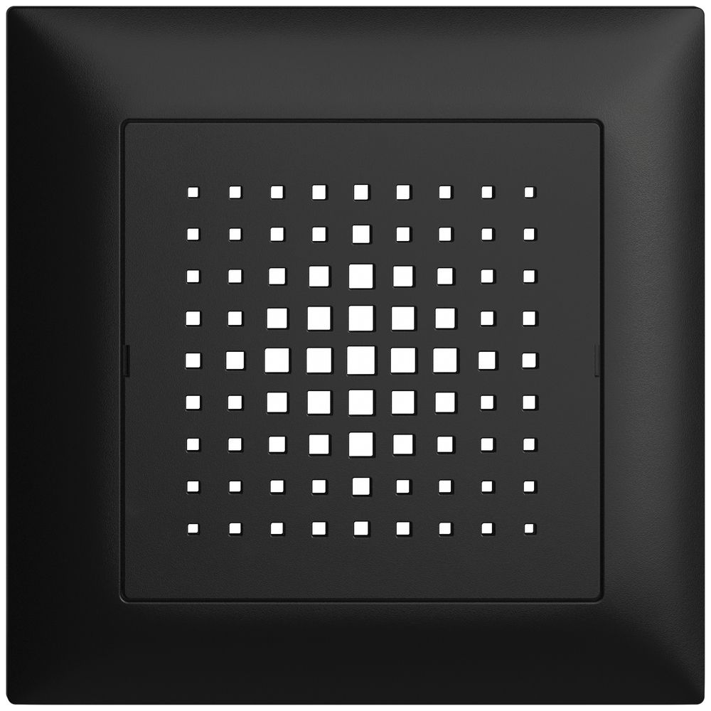 Kit frontale INC EDIZIOdue nero 88×88mm per gong 3070