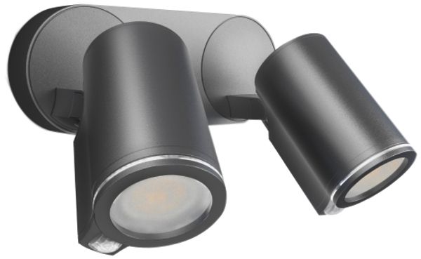 Wandleuchte Steinel Spot DUO PIR Bluetooth GU10 2×9W IP44 anthrazit