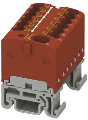 Verteilerblock PX PTFIX 4/12X1.5-NS15A RD