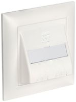 UP-FTTH-Frontset AGRO OTO unbestückt 86×86×20mm weiss