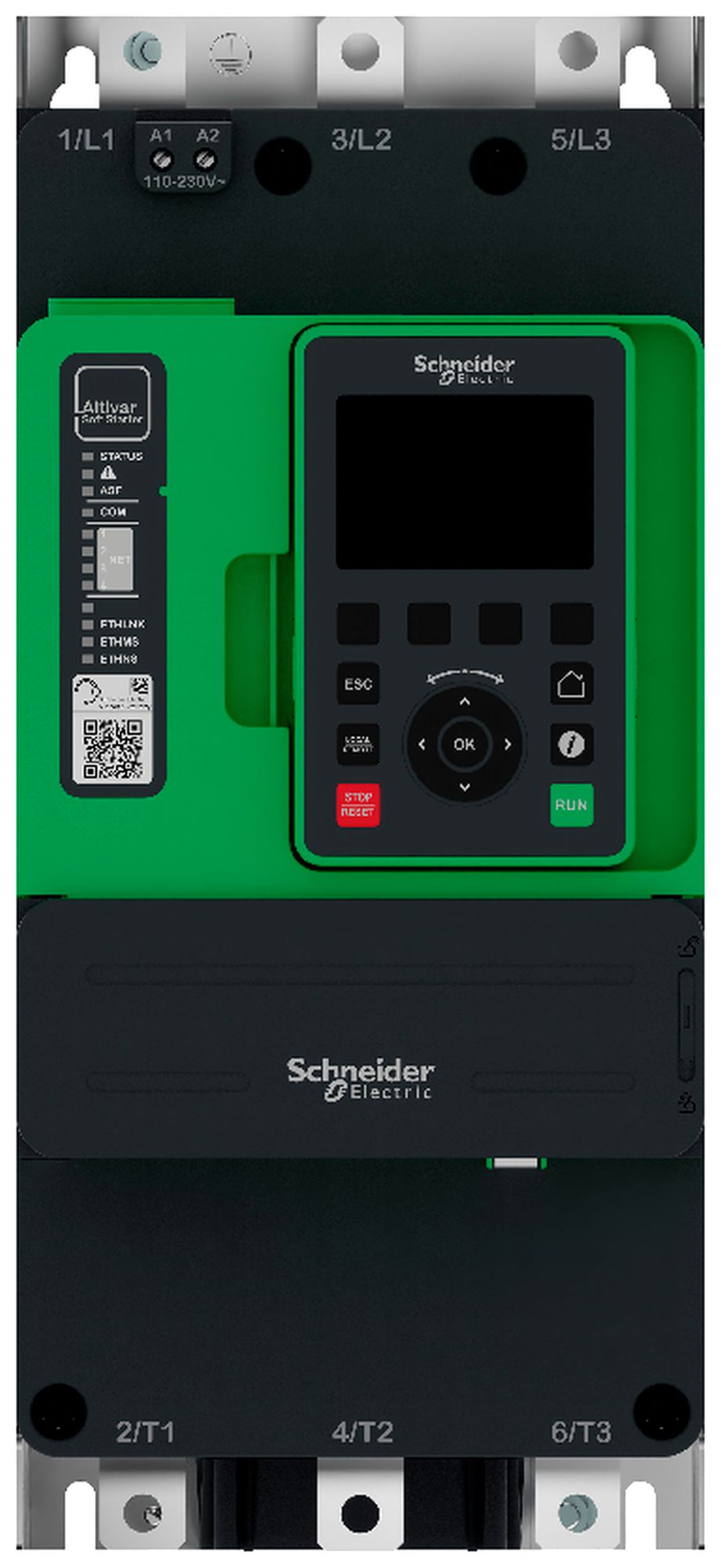 Softstarter Altivar ATS490 140A 208…690V 110…230V 24VAC