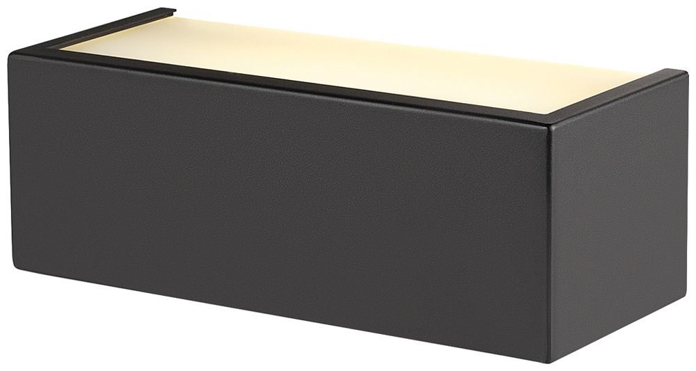 Applique LED SLV CHROMBO 8W 790lm 930 VAR 300×90×100mm noir