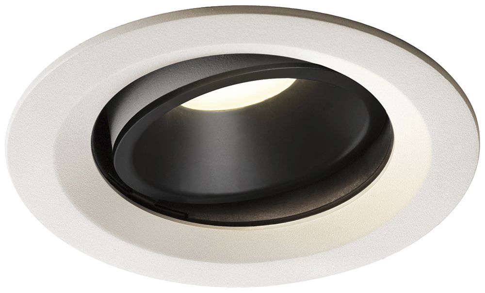 Downlight LED SLV NUMINOS MOVE M 17.5W 1600lm 4000K 55° VAR Ø135×81mm bc/no