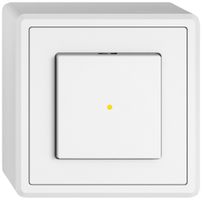 AP-Leuchtdruckschalter EDIZIO.liv SNAPFIX® 3/1L Frontlinse LS gelb ws