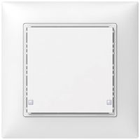 Senseur poussoir ENC SIDUS KNX Design type B, 1/2, blanc