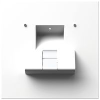 Fingerprint-Modul Siedle 1 100 weiss 99×99×43mm