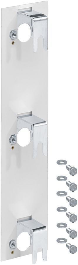 Doppeladapter Hager für DIN00 185mm/185mm Schraubanschluss M12 für 2 LVS00185…