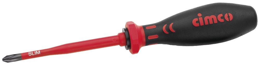 Cacciavite a croce CIMCO Phillips SLIM PH2×100mm, VDE, 10 000V