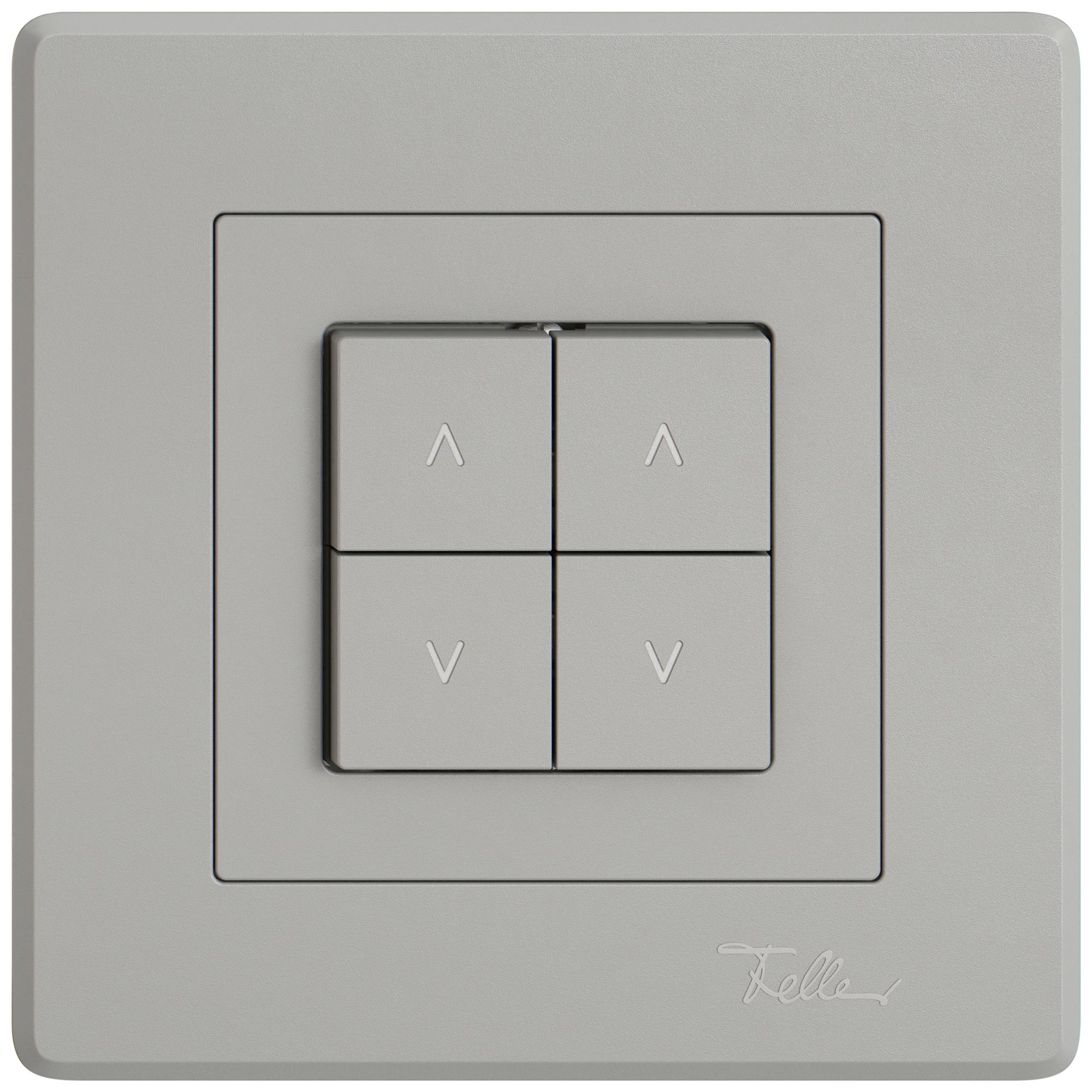 UP-Storenschalter EDIZIO.liv SNAPFIX® 10A 250V 4 Tasten 2 Kanäle hgu