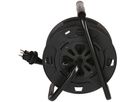 Kabelrolle MAX HAURI Kunststoff 230V 10A 3×T13 20m 3×1.5mm² IP55 schwarz