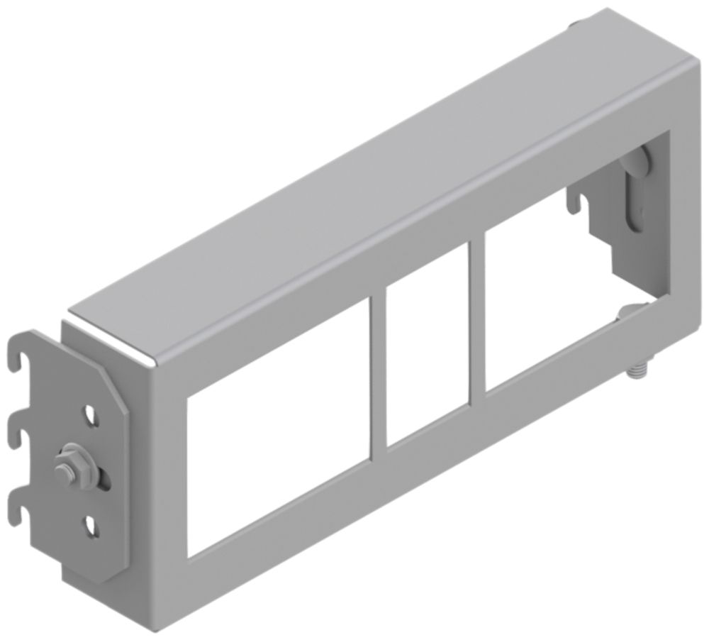 Apparatehalterung FLF Lanz 5-fach steckbar hellgrau