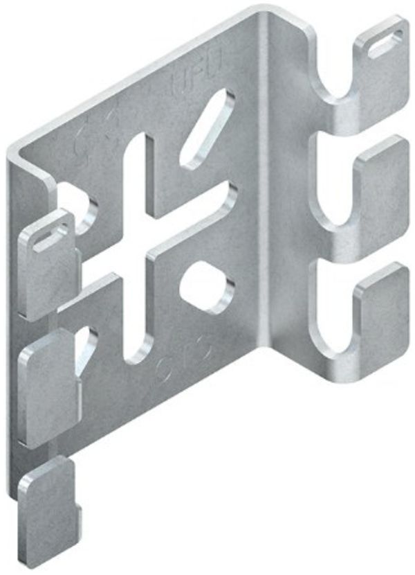 Support de montage pour chemin de câbles Niedax acier galvanisé en continu
