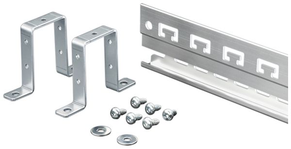 Guida profilata Rittal SZ 2388.050 953mm per VX25 EMC alluminio