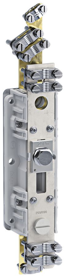 Sectionneur de neutre HPC Hager 250A pour transition TN-C vers TN-S