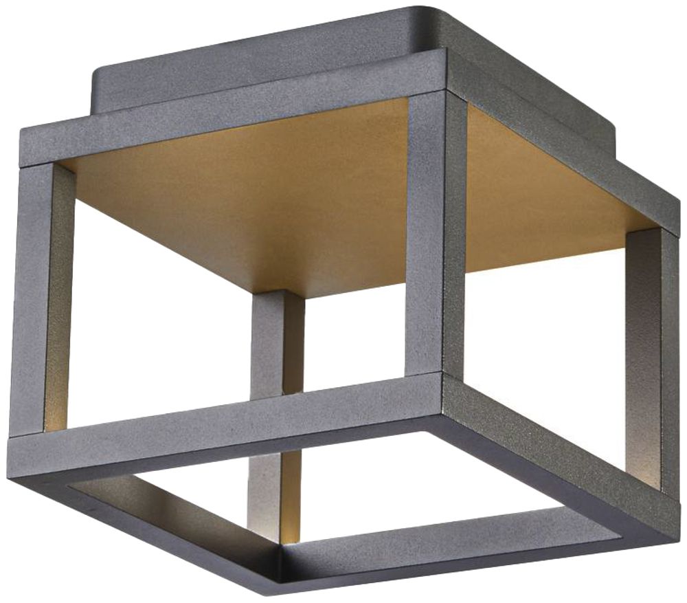 LED-Deckenleuchte SLV QUADRULO LED CL 7.5W 230lm 3000K IP55 Aluminium anthrazit