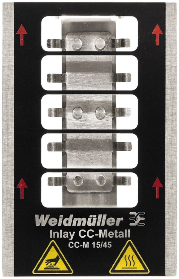 Inlay Weidmüller MetalliCard INLAY CC-M 15/45 p.marcatore di apparecchi