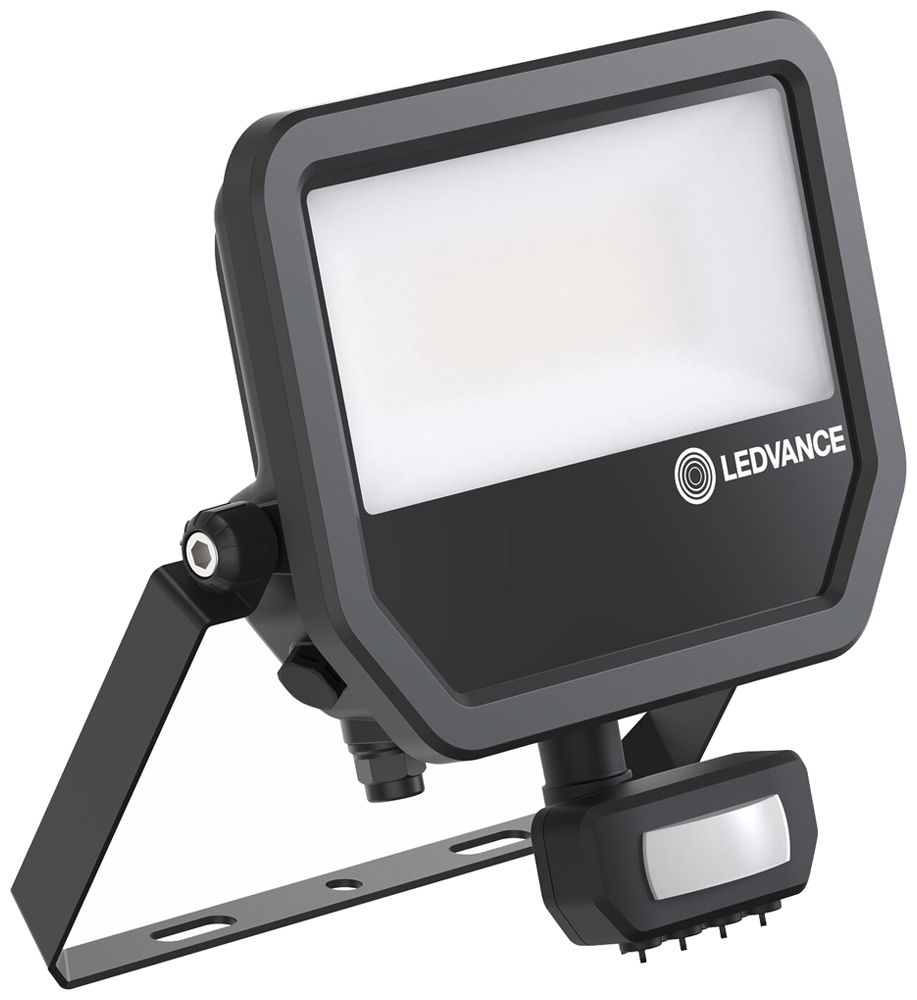 LED-Strahler LEDVANCE FLOODLIGHT50 PIR SEN 41W 6000lm 840 IP65 100° 201×57 sz