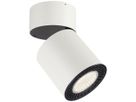 LED-Deckenleuchte SLV SUPROS MOVE 36W 3380lm 3000K 60° Ø127×205mm weiss