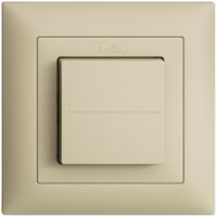 Funktaster EnOcean Feller EDIZIOdue FMI, 2K/1T, batterielos, vanille