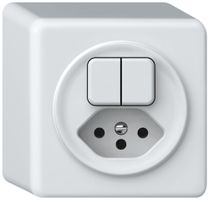 AP-Kombination origin Sch 1 (3+3) + 1×Typ 13 weiss