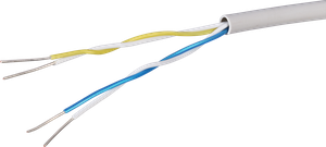 Kabel G51 2x2x0,6mm halogenfrei Eca