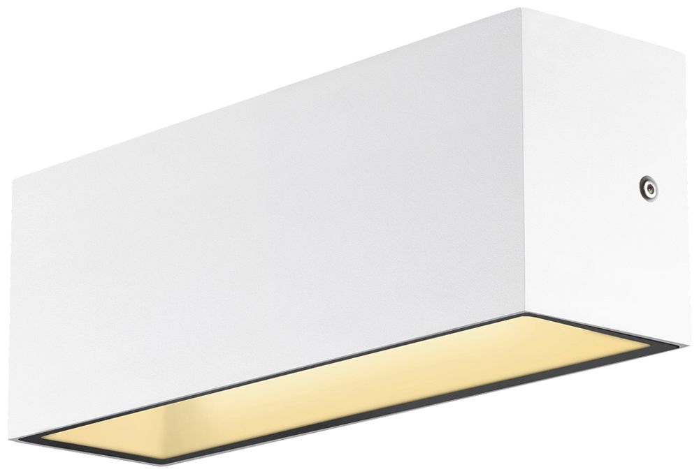 Applique LED SLV SITRA L UP/DOWN 24W 2700lm 3000/4000K 105° IP65 blanc